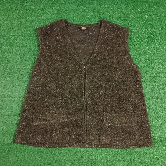 REI Sweaters Rei Vintage Sweater Vest Mens 2xl Xxl Fleece Full Zip